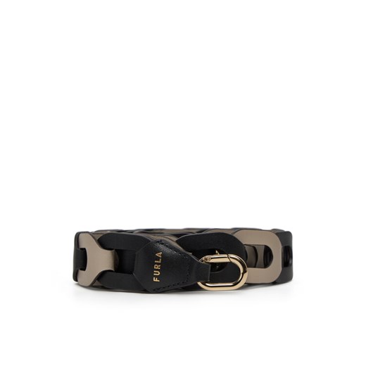 Furla Pasek Damski WK00297 BX3175 TON00 Czarny ze sklepu MODIVO w kategorii Paski damskie - zdjęcie 182655027