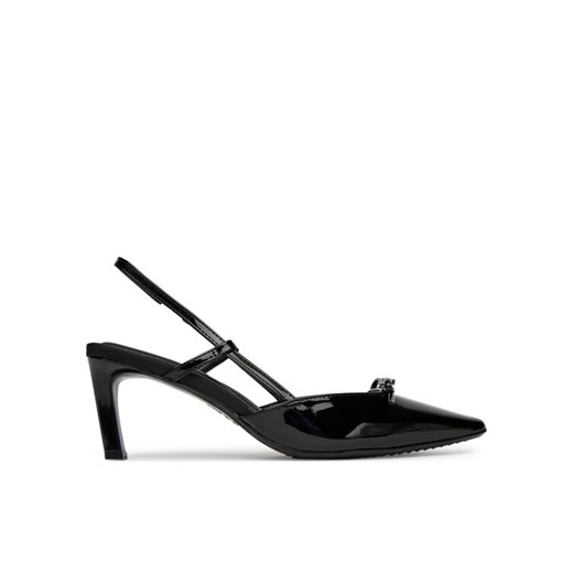 DKNY Sandały K1568500 Czarny ze sklepu MODIVO w kategorii Sandały damskie - zdjęcie 182655049