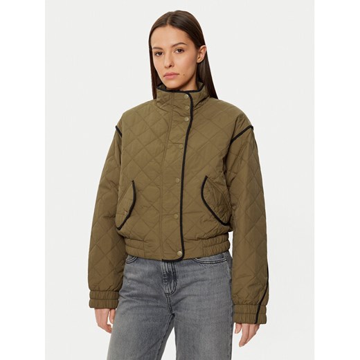 Vero Moda Kurtka bomber Vilma 10320615 Khaki Relaxed Fit ze sklepu MODIVO w kategorii Kurtki damskie - zdjęcie 182655055