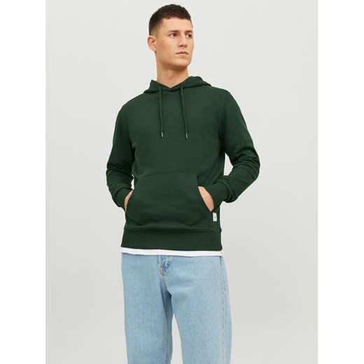 Jack&Jones Bluza 12182537 Zielony Standard Fit ze sklepu MODIVO w kategorii Bluzy męskie - zdjęcie 182655059