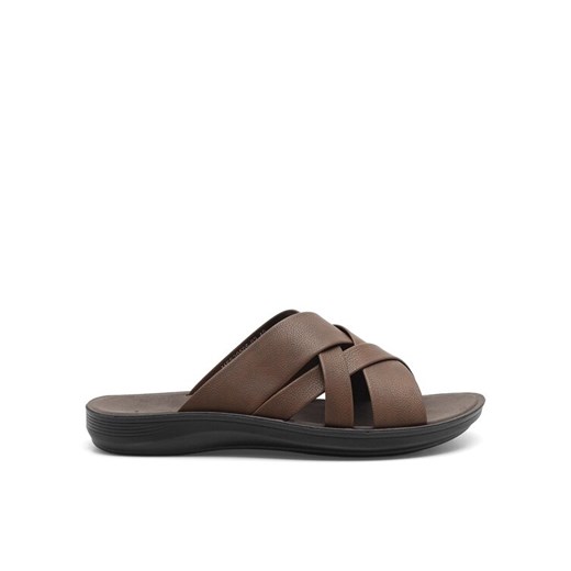Lanetti Klapki MSS20505-02 Brązowy Lanetti 40 MODIVO