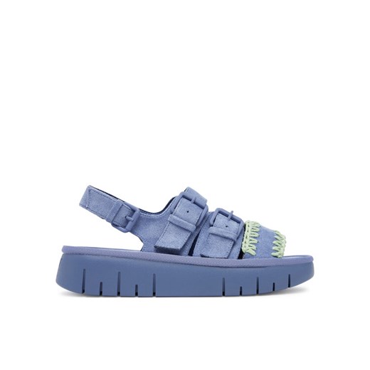 Roxy Sandały HY62277-2 Niebieski ze sklepu MODIVO w kategorii Sandały damskie - zdjęcie 182655119