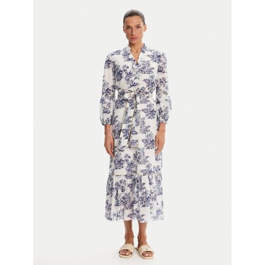 Iconique Sukienka letnia IC25-078 Biały Relaxed Fit ze sklepu MODIVO w kategorii Sukienki - zdjęcie 182655146