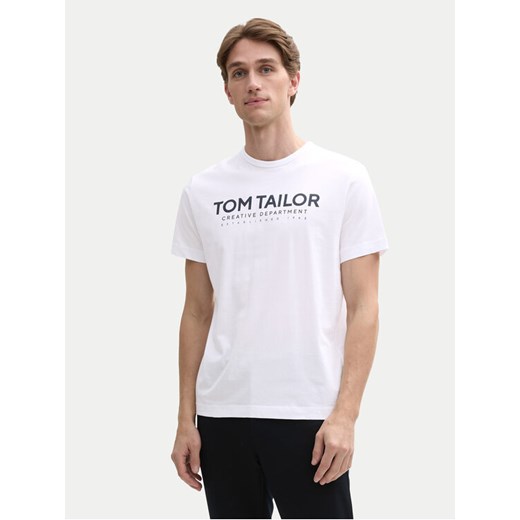 Tom Tailor T-Shirt 1045940 Biały Regular Fit Tom Tailor XXL MODIVO