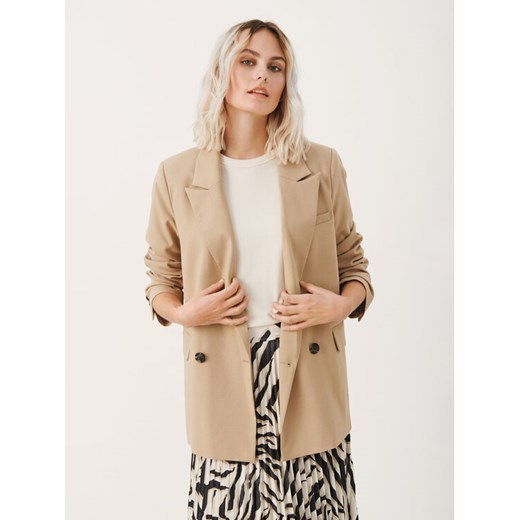Part Two Marynarka Sonjas 30307441 Beżowy Regular Fit ze sklepu MODIVO w kategorii Marynarki damskie - zdjęcie 182655285