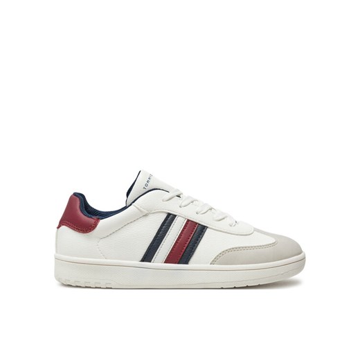 Tommy Hilfiger Sneakersy Stripes Low Cut Lace-Up Sneaker T3X9-33645-1269 Biały Tommy Hilfiger 37 MODIVO