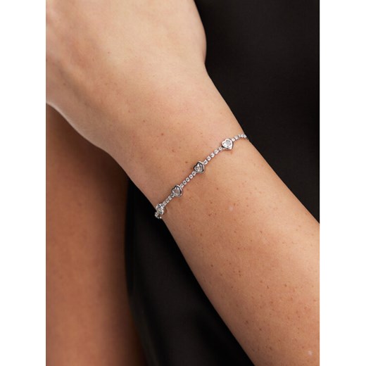 Aldo Bransoletka Heartlink 13994945 Srebrny ze sklepu MODIVO w kategorii Bransoletki - zdjęcie 182655328