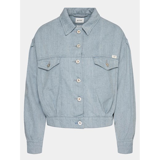 Mustang Kurtka jeansowa Bethany 1014801 Niebieski Regular Fit ze sklepu MODIVO w kategorii Kurtki damskie - zdjęcie 182655336