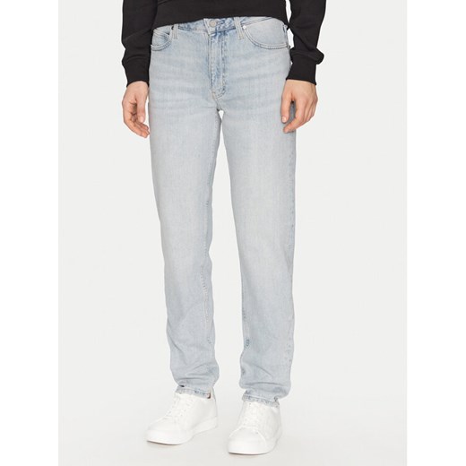 Calvin Klein Jeansy K20K208111 Niebieski Slim Fit ze sklepu MODIVO w kategorii Jeansy damskie - zdjęcie 182655359
