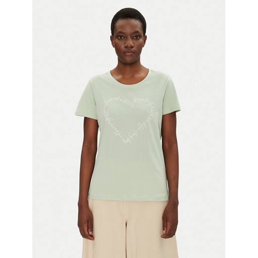 Fransa T-Shirt 20615482 Zielony Regular Fit ze sklepu MODIVO w kategorii Bluzki damskie - zdjęcie 182655468