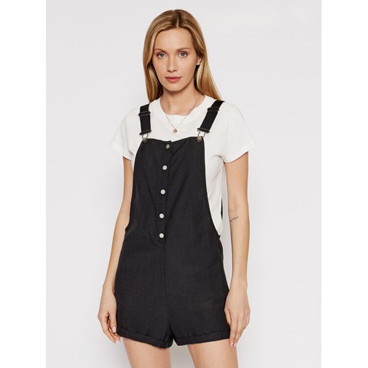Roxy Ogrodniczki Back To Goodbye ERJWD03617 Czarny Regular Fit ze sklepu MODIVO w kategorii Szorty - zdjęcie 182655477