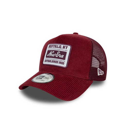 New Era Czapka z daszkiem Cord Patch 60603670 Bordowy ze sklepu MODIVO w kategorii Czapki z daszkiem męskie - zdjęcie 182655495