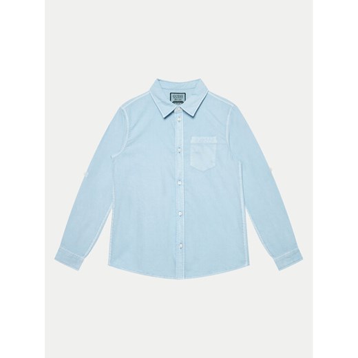 Guess Koszula L4YH00 W9CL0 Niebieski Regular Fit ze sklepu MODIVO w kategorii Koszule chłopięce - zdjęcie 182655535