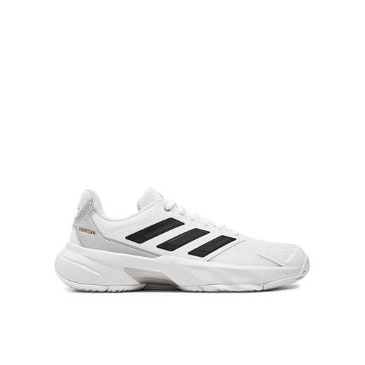 adidas Buty do tenisa CourtJam Control 3 Tennis IF7888 Biały ze sklepu MODIVO w kategorii Buty sportowe męskie - zdjęcie 182655605