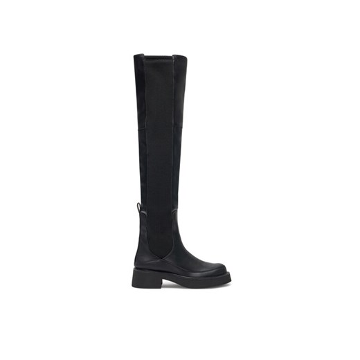 Desigual Muszkieterki 24WSTP04 Czarny ze sklepu MODIVO w kategorii Kozaki damskie - zdjęcie 182655677