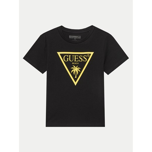 Guess Kids T-Shirt L5GI29J1314 Czarny Classic Fit ze sklepu MODIVO w kategorii T-shirty chłopięce - zdjęcie 182655685