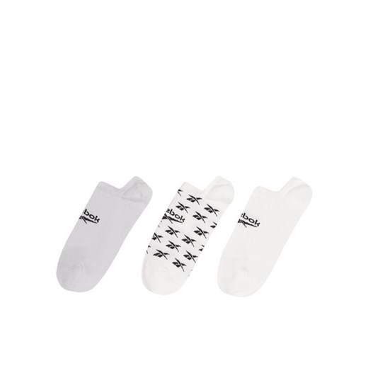 Reebok Zestaw 3 par niskich skarpet unisex CL FO Invisible Sock GG6678 Biały ze sklepu MODIVO w kategorii Skarpetki damskie - zdjęcie 182655699