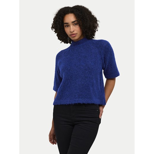 Kaffe Sweter Emilie 10509092 Niebieski Loose Fit ze sklepu MODIVO w kategorii Swetry damskie - zdjęcie 182655719