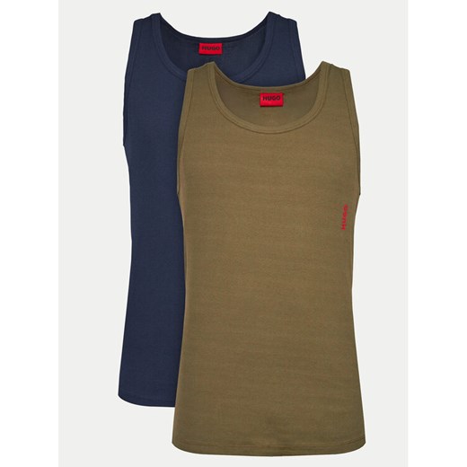 Hugo Komplet 2 tank topów 50469790 Kolorowy Slim Fit ze sklepu MODIVO w kategorii T-shirty męskie - zdjęcie 182655735