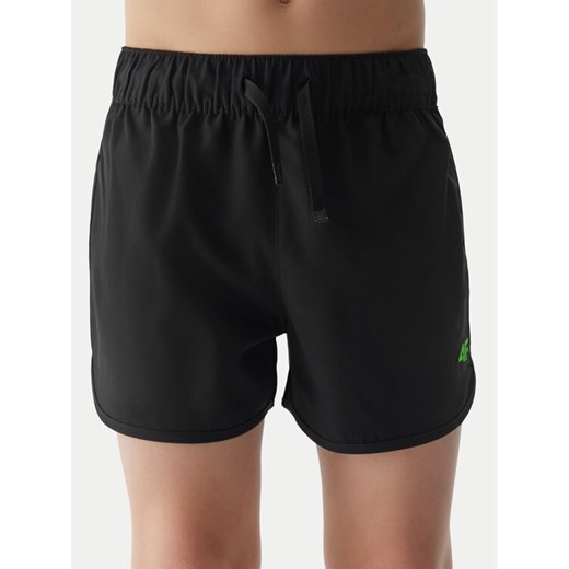 4F Szorty kąpielowe 4FJWSS24UBDSM068 Czarny Regular Fit ze sklepu MODIVO w kategorii Kąpielówki chłopięce - zdjęcie 182655747