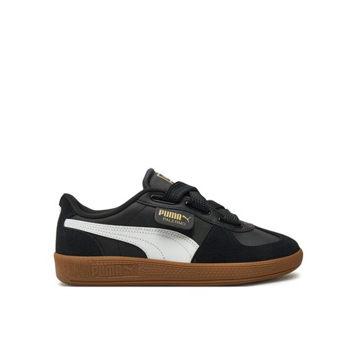 Puma Sneakersy Palermo Wide Lace 40210902 Czarny ze sklepu MODIVO w kategorii Buty sportowe damskie - zdjęcie 182655779