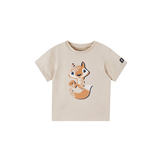 Reima T-Shirt 5200351A Beżowy Regular Fit ze sklepu MODIVO w kategorii T-shirty chłopięce - zdjęcie 182655847