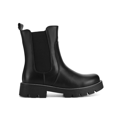 Nelli Blu Botki CS6139-03 Czarny ze sklepu MODIVO w kategorii Buty zimowe dziecięce - zdjęcie 182655857
