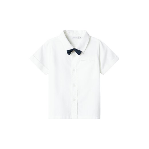 NAME IT Koszula Demolle 13227250 Biały Regular Fit ze sklepu MODIVO w kategorii Koszule chłopięce - zdjęcie 182655867
