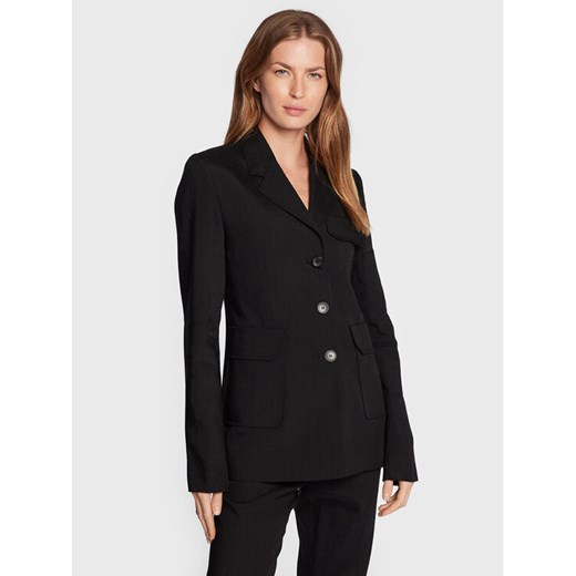 Victoria Victoria Beckham Marynarka 1322WJK003381B Czarny Regular Fit ze sklepu MODIVO w kategorii Marynarki damskie - zdjęcie 182655899
