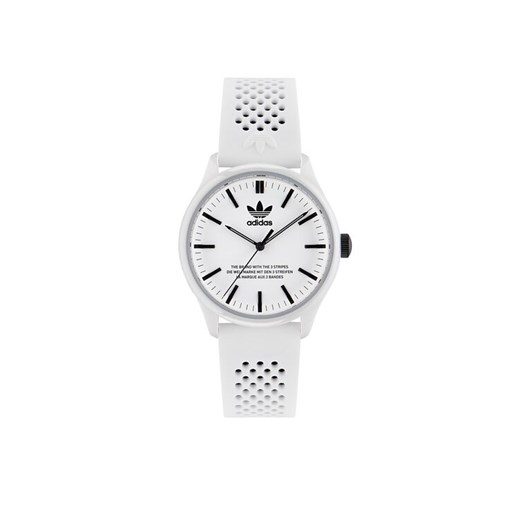 adidas Originals Zegarek Code One Ceramic Watch AOSY23030 Biały ze sklepu MODIVO w kategorii Zegarki - zdjęcie 182655916