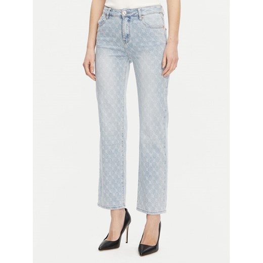 Gaudi Jeansy 511BD26008 Niebieski Straight Fit ze sklepu MODIVO w kategorii Jeansy damskie - zdjęcie 182655949