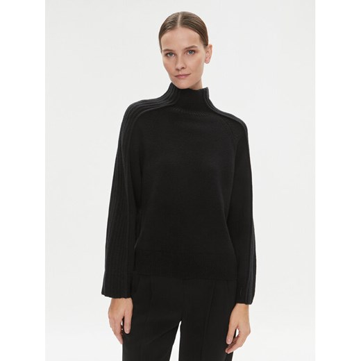 Calvin Klein Golf K20K205985 Czarny Relaxed Fit ze sklepu MODIVO w kategorii Swetry damskie - zdjęcie 182655957