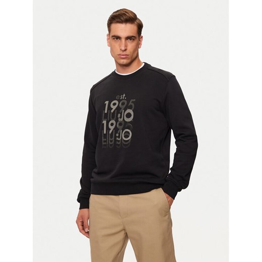 Liu Jo Bluza QF4241 F0954 Czarny Regular Fit ze sklepu MODIVO w kategorii Bluzy męskie - zdjęcie 182655979