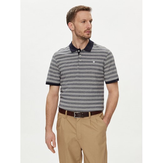 Jack&Jones Polo Bluwin 12170931 Szary Regular Fit ze sklepu MODIVO w kategorii T-shirty męskie - zdjęcie 182656027