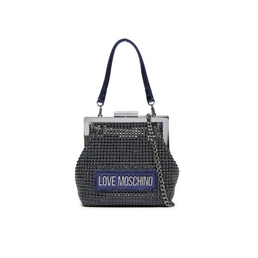LOVE MOSCHINO Torebka JC4043PP1LLP176A Granatowy ze sklepu MODIVO w kategorii Torebki damskie - zdjęcie 182656039