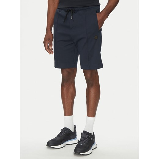 BOSS Szorty sportowe 50537534 Granatowy Relaxed Fit ze sklepu MODIVO w kategorii Spodenki męskie - zdjęcie 182656076