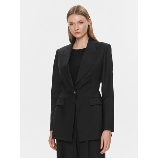 IVY OAK Marynarka IO119086 Granatowy Regular Fit ze sklepu MODIVO w kategorii Marynarki damskie - zdjęcie 182656087