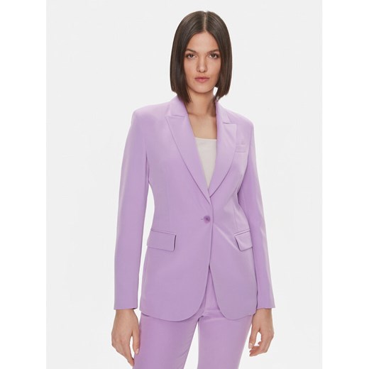 Liu Jo Marynarka MF3231 T7896 Fioletowy Regular Fit ze sklepu MODIVO w kategorii Marynarki damskie - zdjęcie 182656105