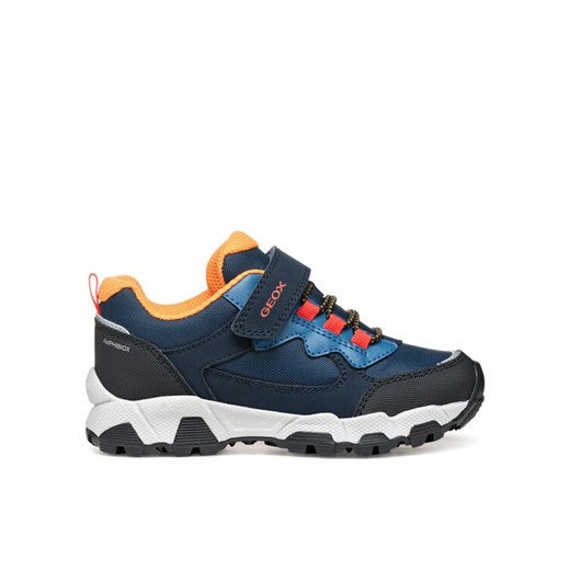 Geox Trekkingi J Magnetar B Abx J553ZA 0FU50 C0700 M Granatowy ze sklepu MODIVO w kategorii Buty trekkingowe dziecięce - zdjęcie 182656107