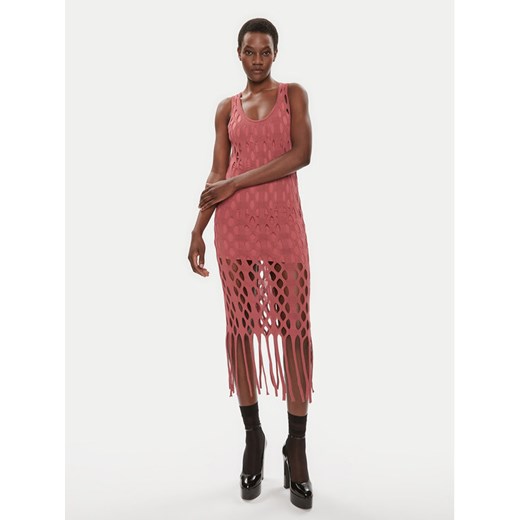 PINKO Sukienka codzienna Kill Bill 103464 Y7ZX Różowy Slim Fit ze sklepu MODIVO w kategorii Sukienki - zdjęcie 182656156
