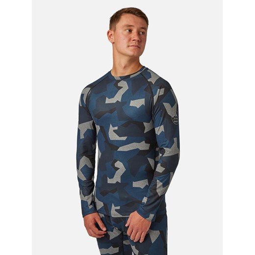Surfanic Bielizna termoaktywna górna SWE1604 Zielony Slim Fit ze sklepu MODIVO w kategorii Bielizna termoaktywna męska - zdjęcie 182656238