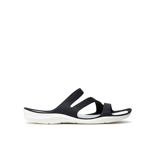Crocs Klapki Swiftwater Sandal W 203998 Czarny ze sklepu MODIVO w kategorii Klapki damskie - zdjęcie 182656277