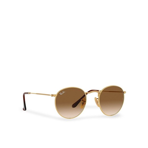 Ray-Ban Okulary przeciwsłoneczne 0RB3447 001/51 Złoty ze sklepu MODIVO w kategorii Okulary przeciwsłoneczne damskie - zdjęcie 182656325