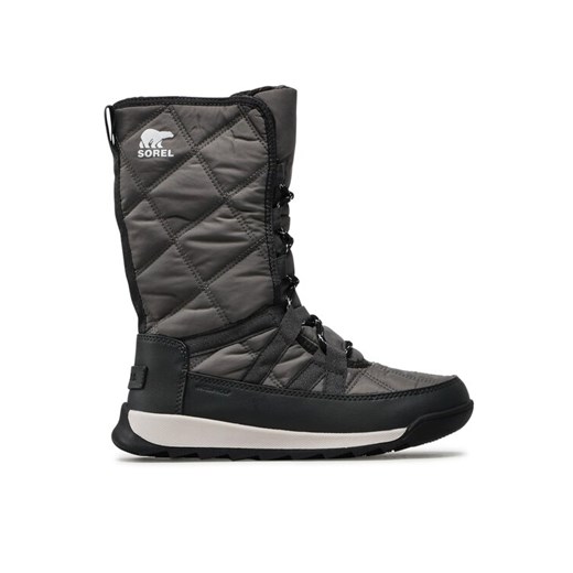 Sorel Śniegowce Whitney II Tall Lace Wp NL3824 Szary ze sklepu MODIVO w kategorii Śniegowce damskie - zdjęcie 182656365