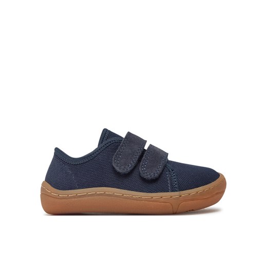 Froddo Sneakersy Barefoot Canvas G1700379-8 M Granatowy ze sklepu MODIVO w kategorii Buty sportowe dziecięce - zdjęcie 182656416