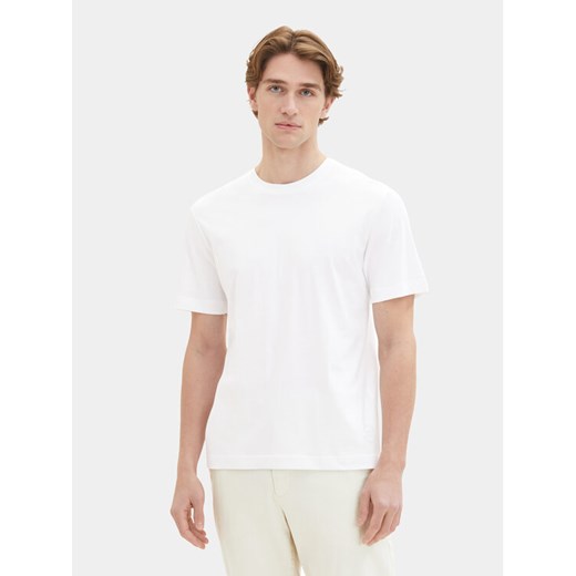 Tom Tailor Komplet 2 t-shirtów 1037741 Biały Regular Fit ze sklepu MODIVO w kategorii T-shirty męskie - zdjęcie 182656436