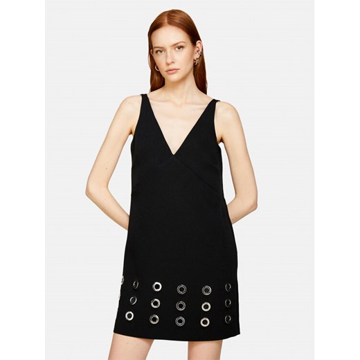 Sisley Sukienka codzienna 4FZXLV05H Czarny Regular Fit ze sklepu MODIVO w kategorii Sukienki - zdjęcie 182656478