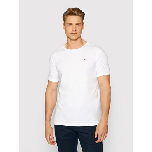 Tommy Hilfiger T-Shirt 2S87904671 Biały Regular Fit ze sklepu MODIVO w kategorii T-shirty męskie - zdjęcie 182656569