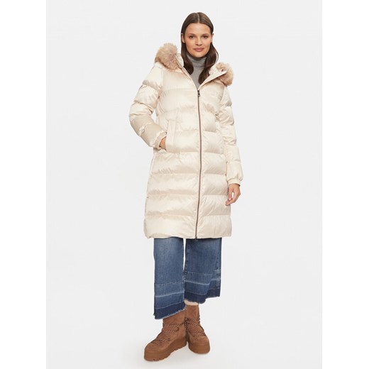 Geox Kurtka zimowa Backsie W4628H T2843 F1723 Beżowy Regular Fit ze sklepu MODIVO w kategorii Kurtki damskie - zdjęcie 182656618