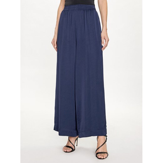 ViCOLO Spodnie materiałowe TB0034 Granatowy Relaxed Fit ze sklepu MODIVO w kategorii Spodnie damskie - zdjęcie 182656648
